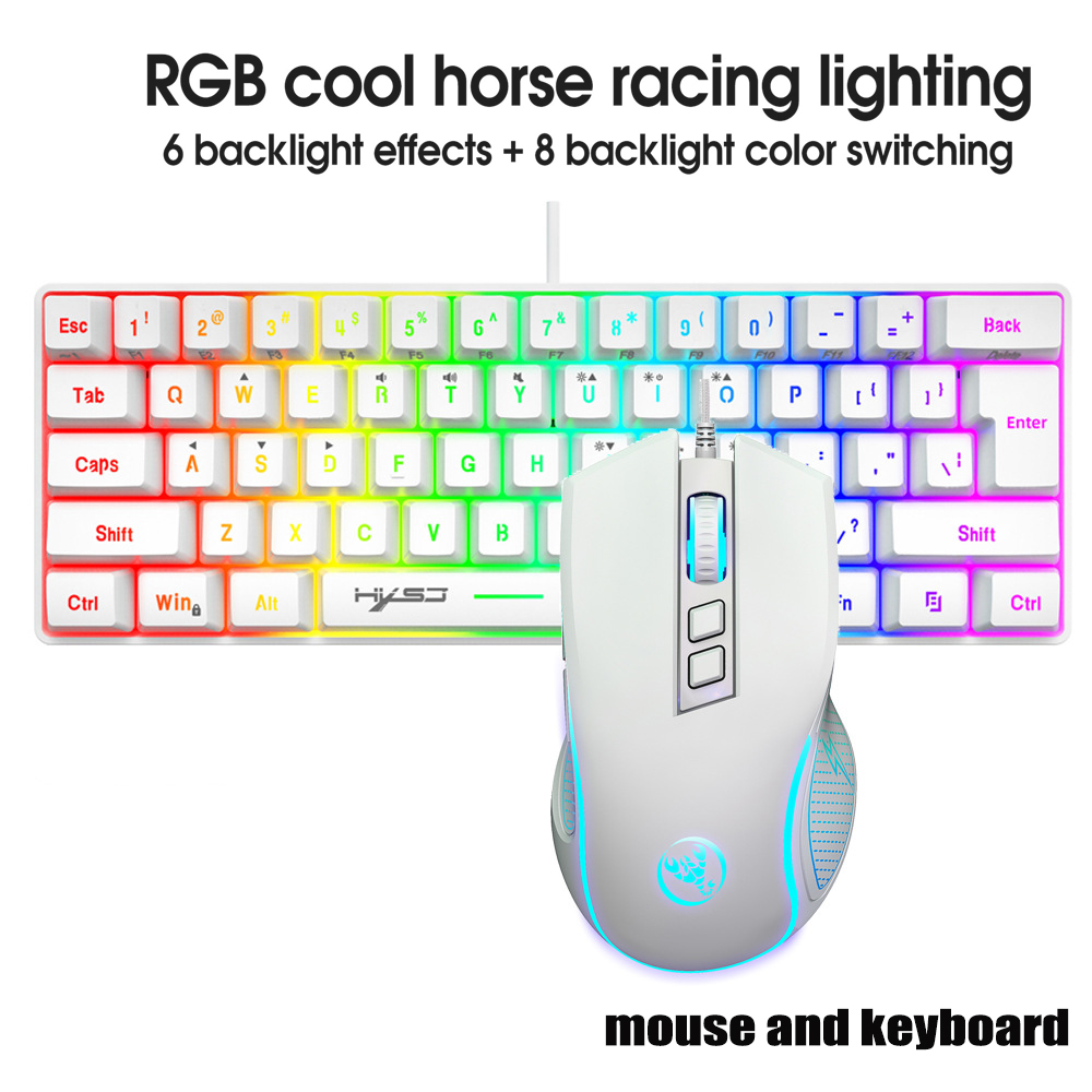 Gaming Accessories Combo - Keyboard and Mouse Teclados Kit Gamer