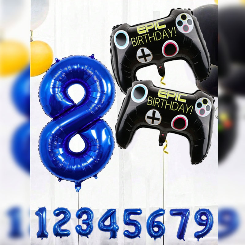 3pcs Video Game Party Supplies - огляд і ціна Gaming Accessories Decor