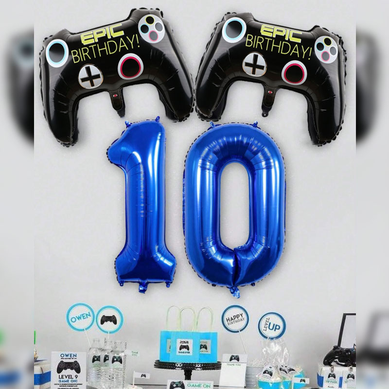 3pcs Video Game Party Supplies - огляд і ціна Gaming Accessories Decor