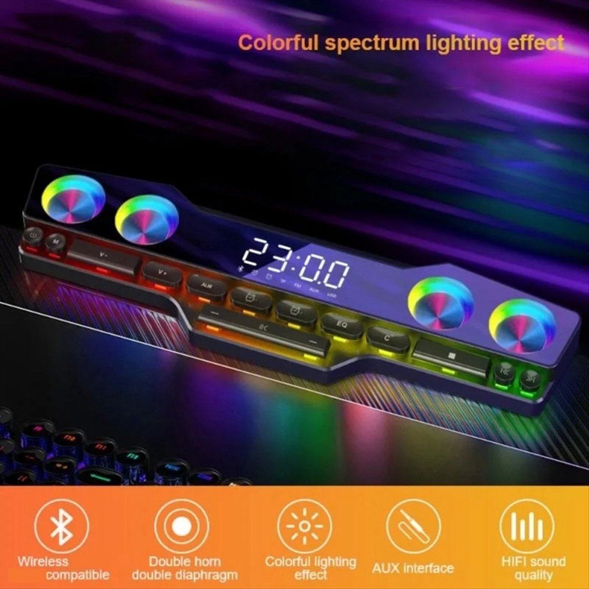 DTC5 V18 Dazzle Colour Speaker - огляд і ціна Gaming Accessories Kit