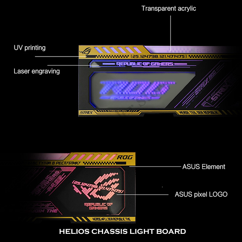 RGB Mirror PC Case Backplate P - огляд і ціна Gaming Accessories Desktop