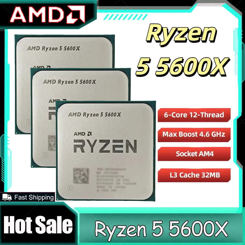 AMD Ryzen 5 5600X AMD R5 5600X - огляд і ціна Amd Cpu Ryzen 5