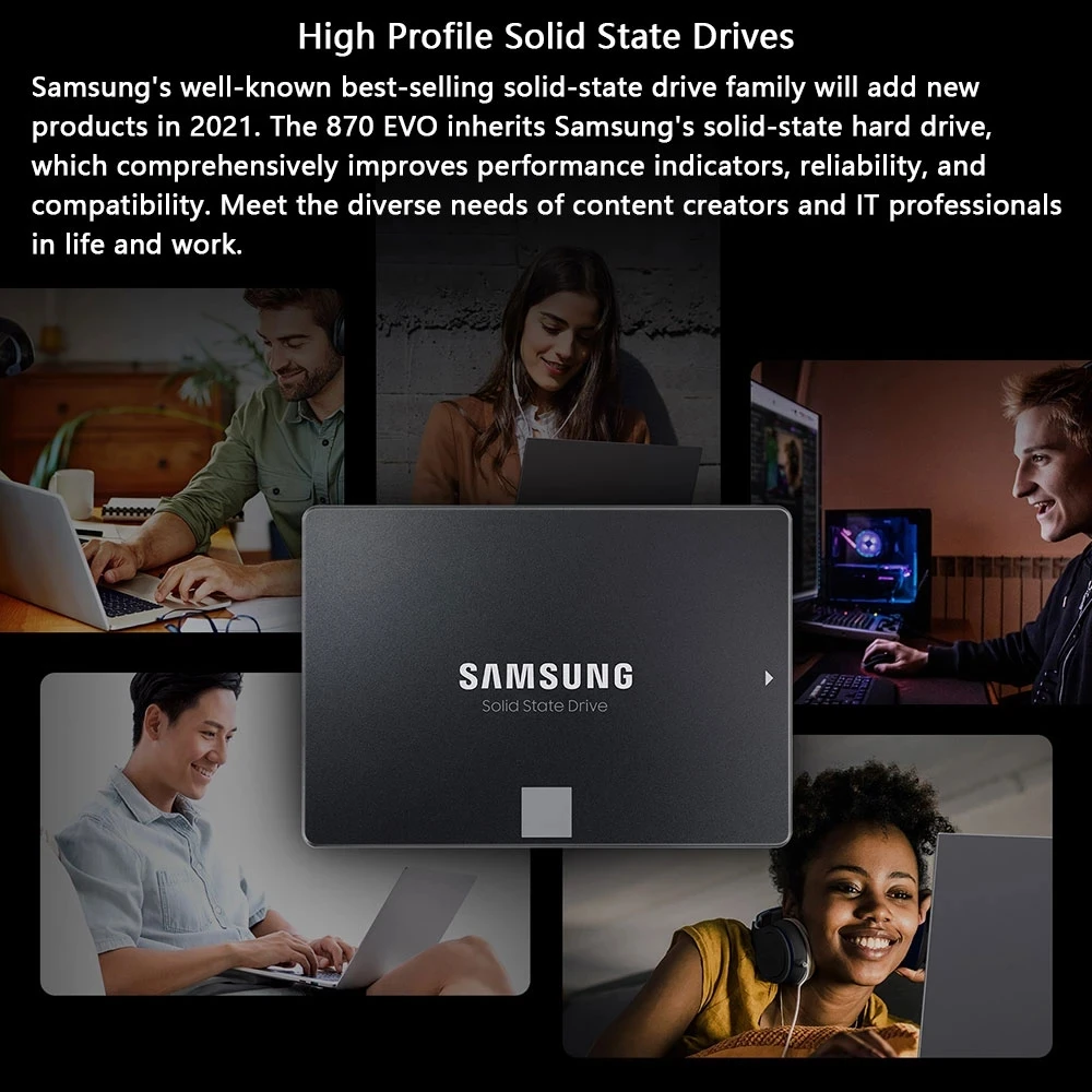 SAMSUNG SSD 870 EVO Internal S - огляд і ціна Samsung Ssd Evo 870