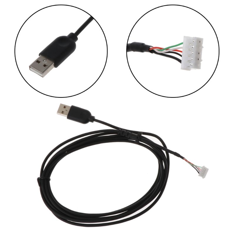 USB Mouse Cable Cord PVC Mice  - огляд і ціна Gaming Accessories Repair