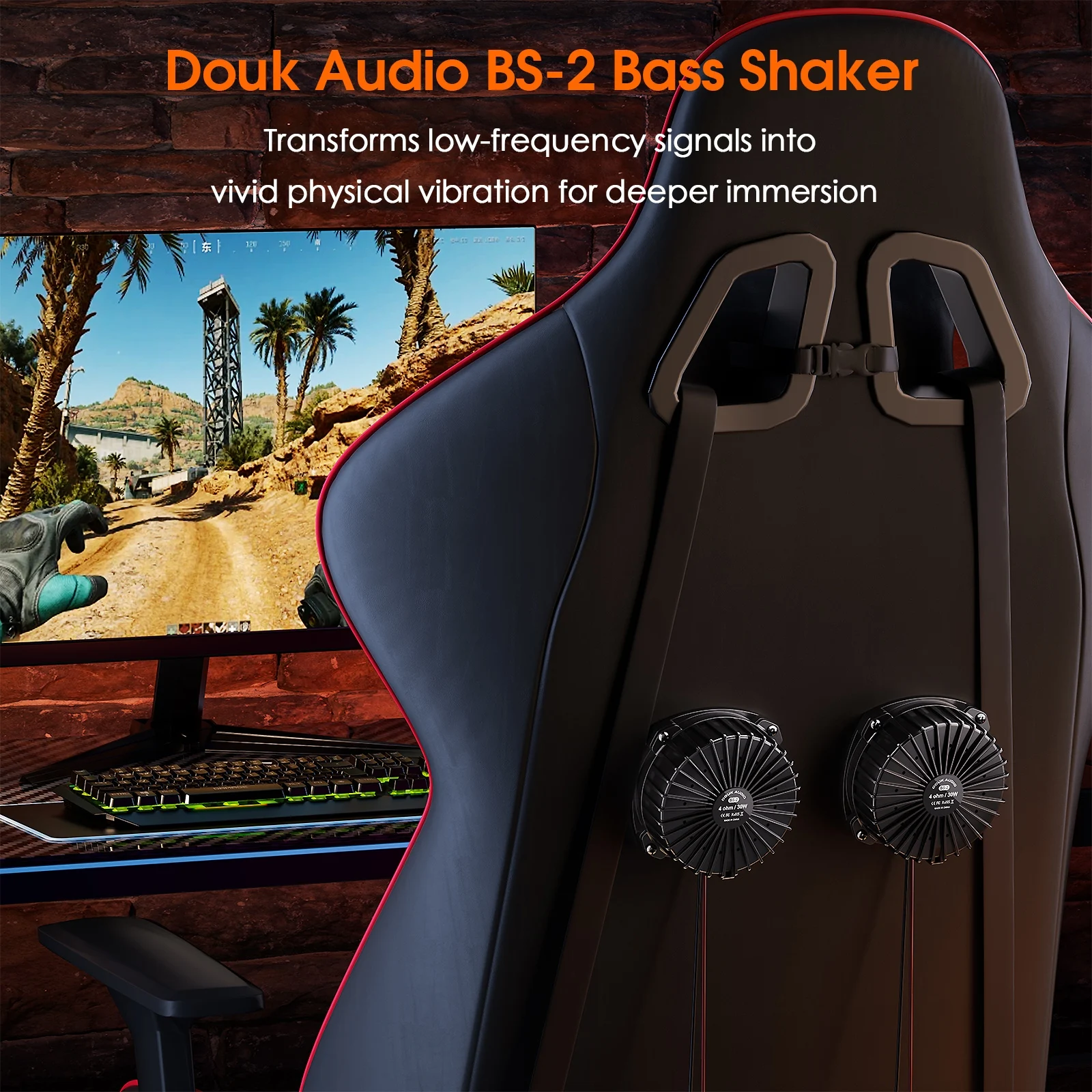 Douk Audio BS-2 30W 4Ω Bass Sh - огляд і ціна Gaming Accessories Kit