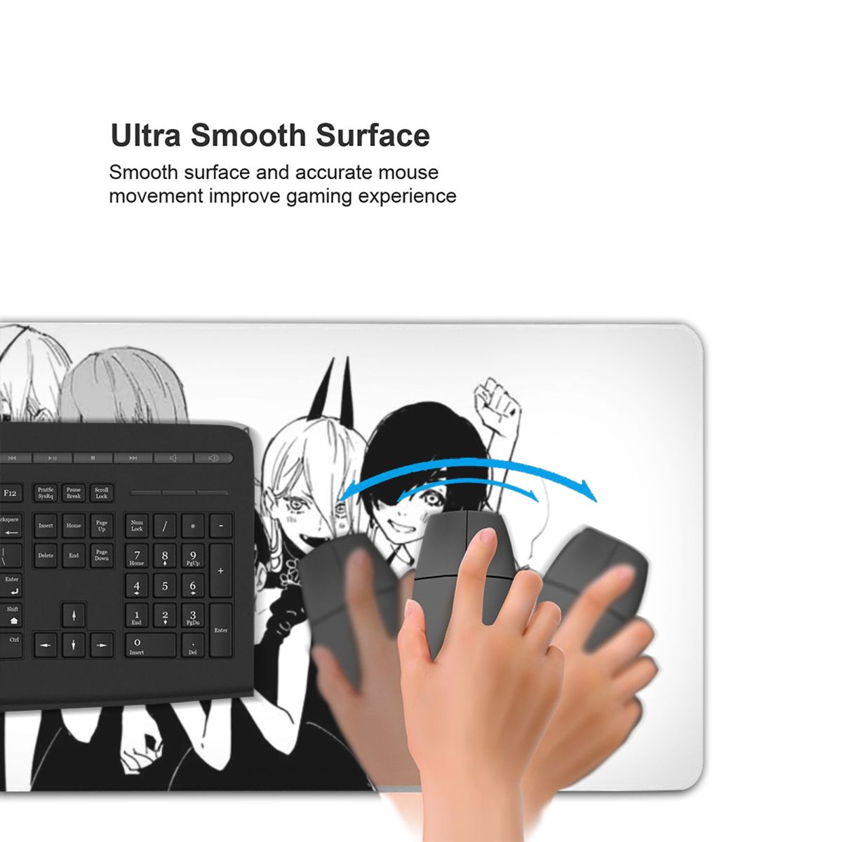 Anime Chainsaw Man Large Mouse - огляд і ціна Gaming Accessories Men