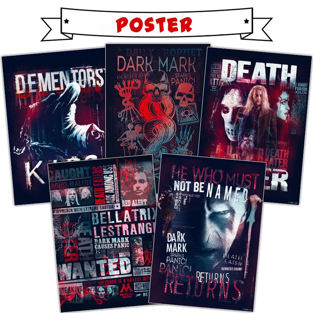 Genuine Harry Potter Posters H - огляд і ціна Gaming Accessories Decor