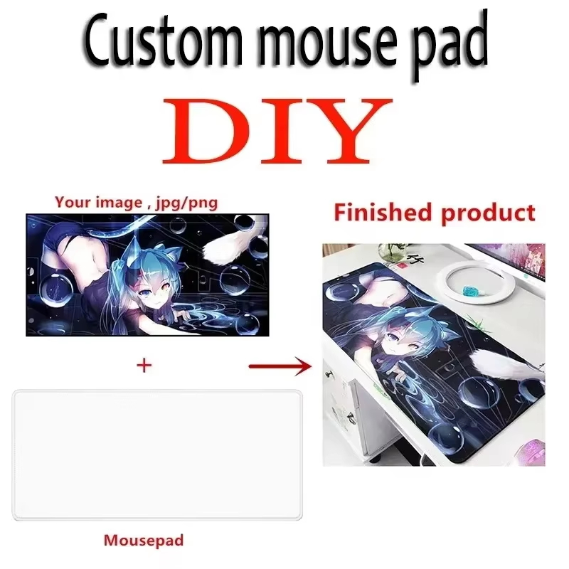 DIY Custom Mouse Pad XXL Anime - огляд і ціна Gaming Accessories Companies