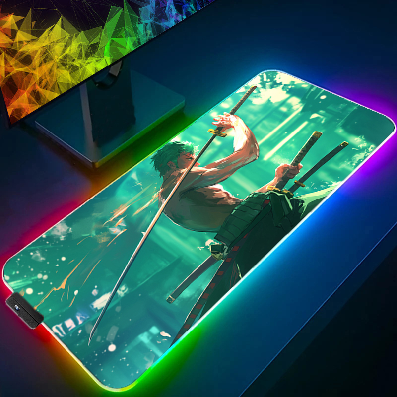 ONE PIECE Zoro Mouse Pad RGB G - огляд і ціна Gaming Accessories Desktop