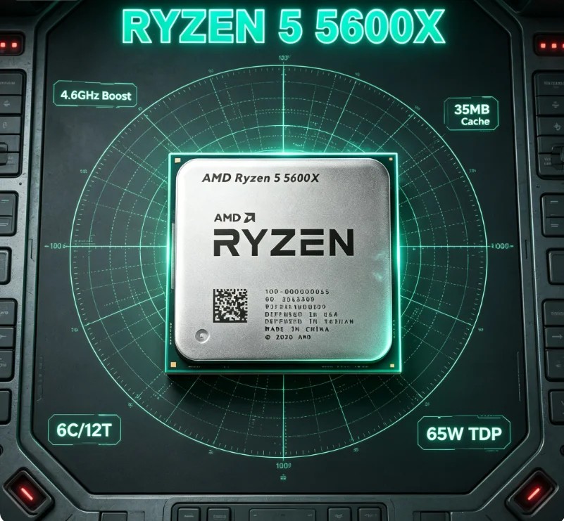 AMD Ryzen 5 5600X Processor Ne - огляд і ціна Amd Cpu Ryzen 5
