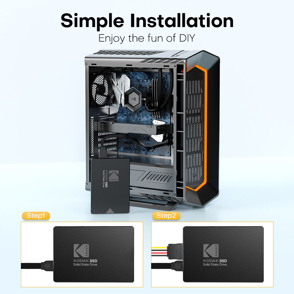 Kodak SSD Sata 2.5 Inch Solid  - огляд і ціна Samsung Ssd Evo 870