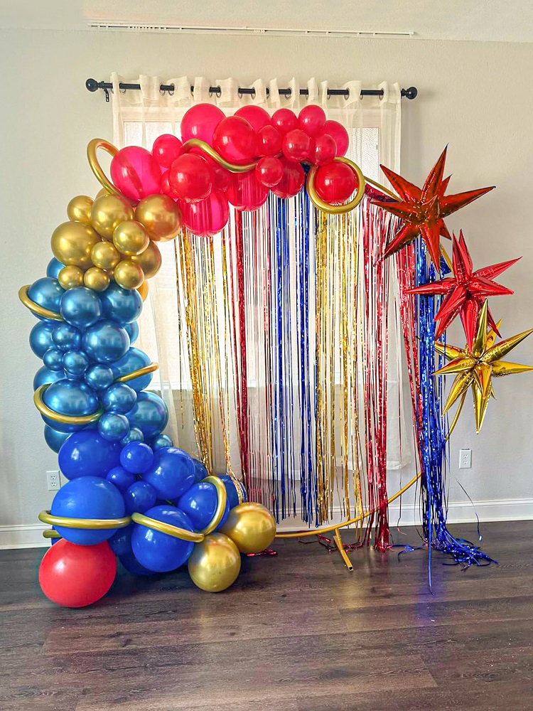 126pcs Kozee Red Blue Gold Bal - огляд і ціна Gaming Accessories Decor