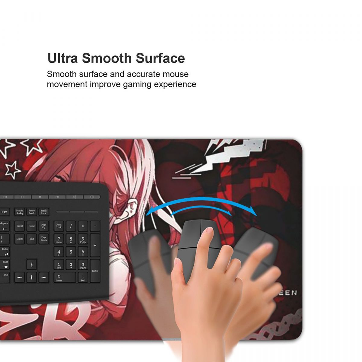 Anime Chainsaw Man Large Mouse - огляд і ціна Gaming Accessories Men