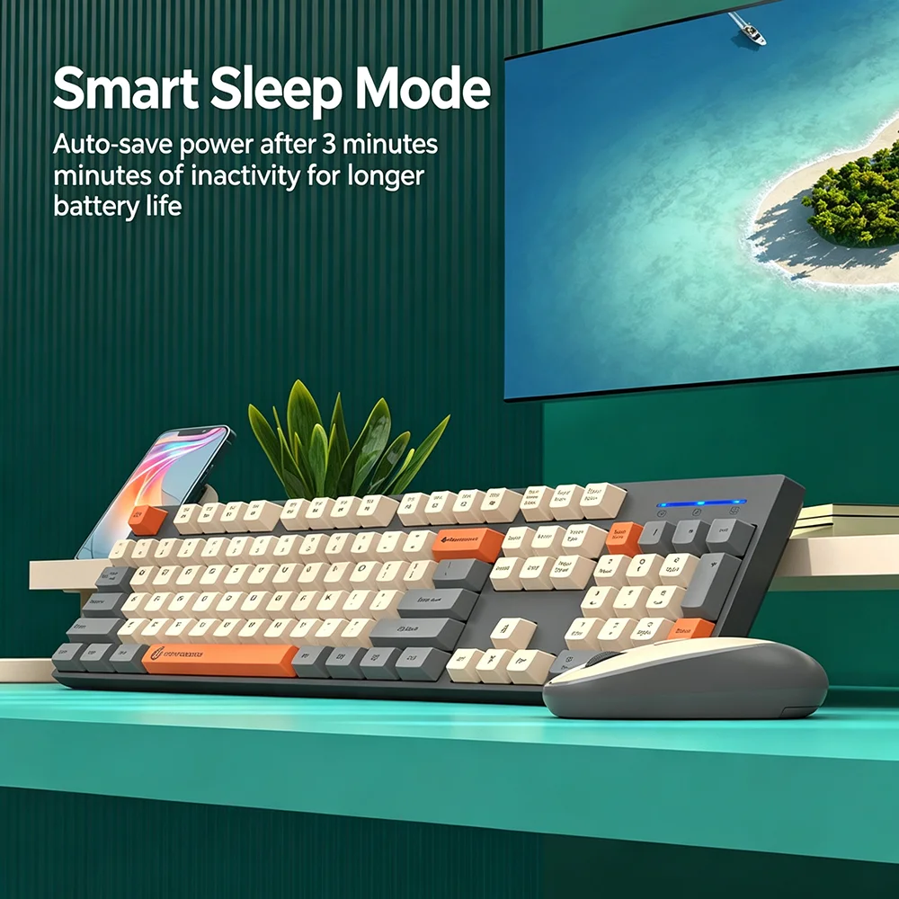 KEBIDUMEI 2.4G Wireless Keyboa - огляд і ціна Gaming Accessories Combo