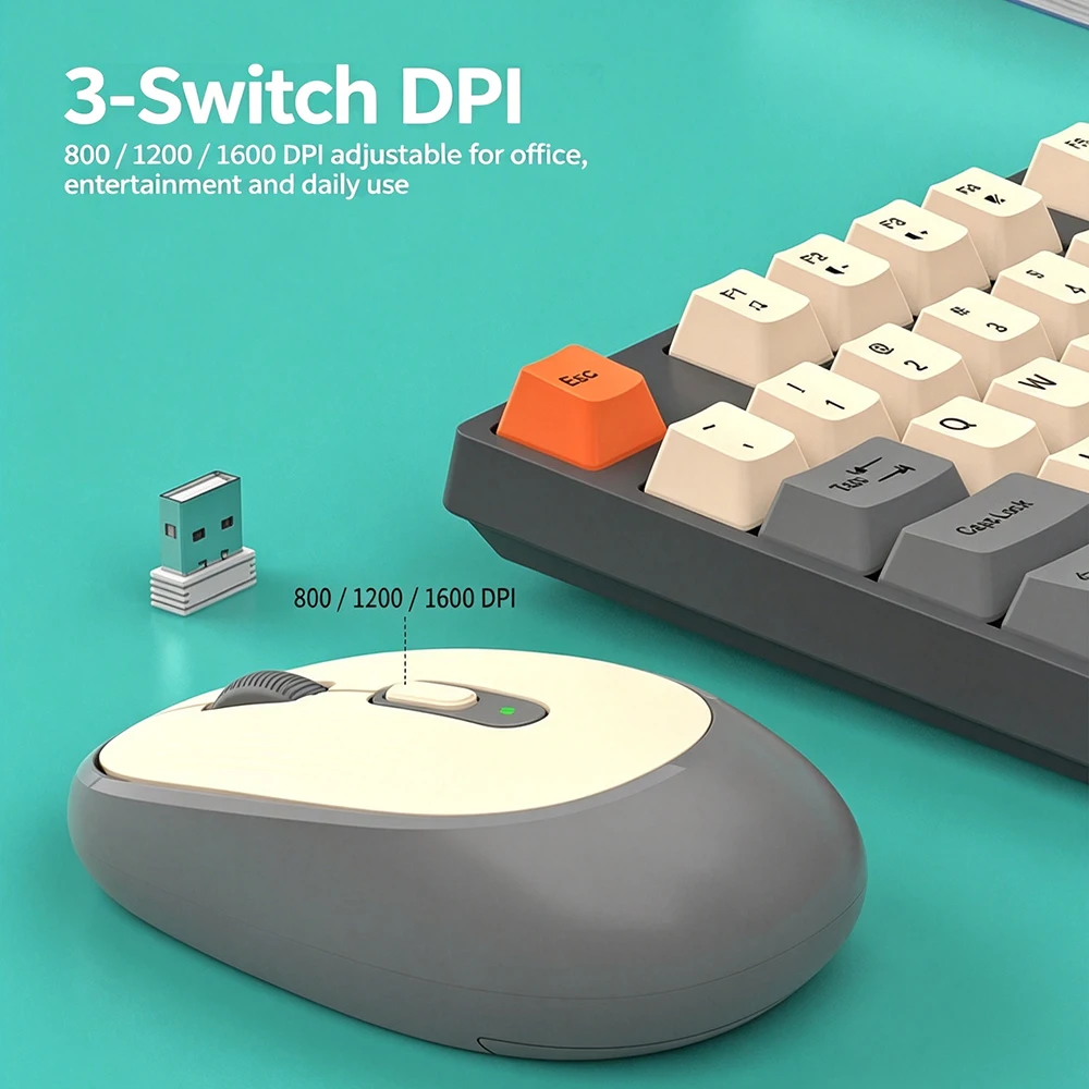 KEBIDUMEI 2.4G Wireless Keyboa - огляд і ціна Gaming Accessories Combo