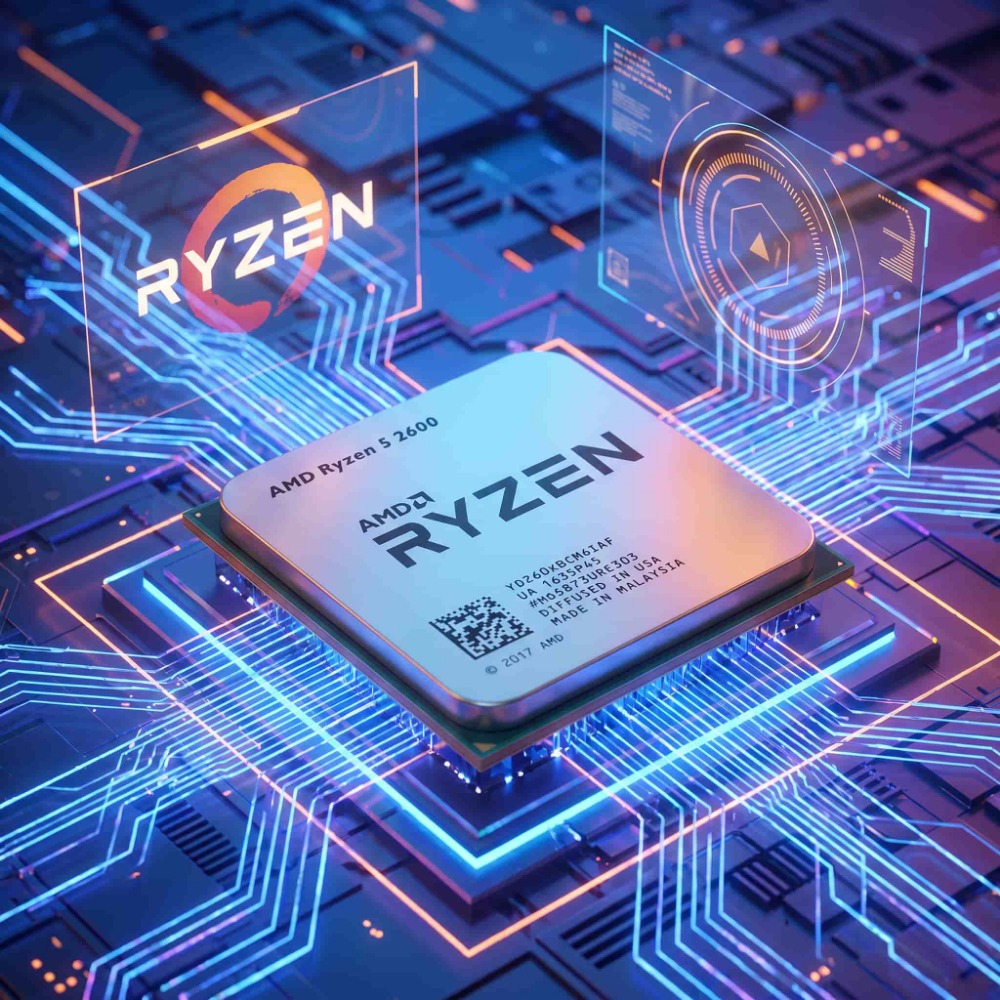 AMD Ryzen 5 2600 R5 2600 Socke - огляд і ціна Amd Cpu Ryzen 5
