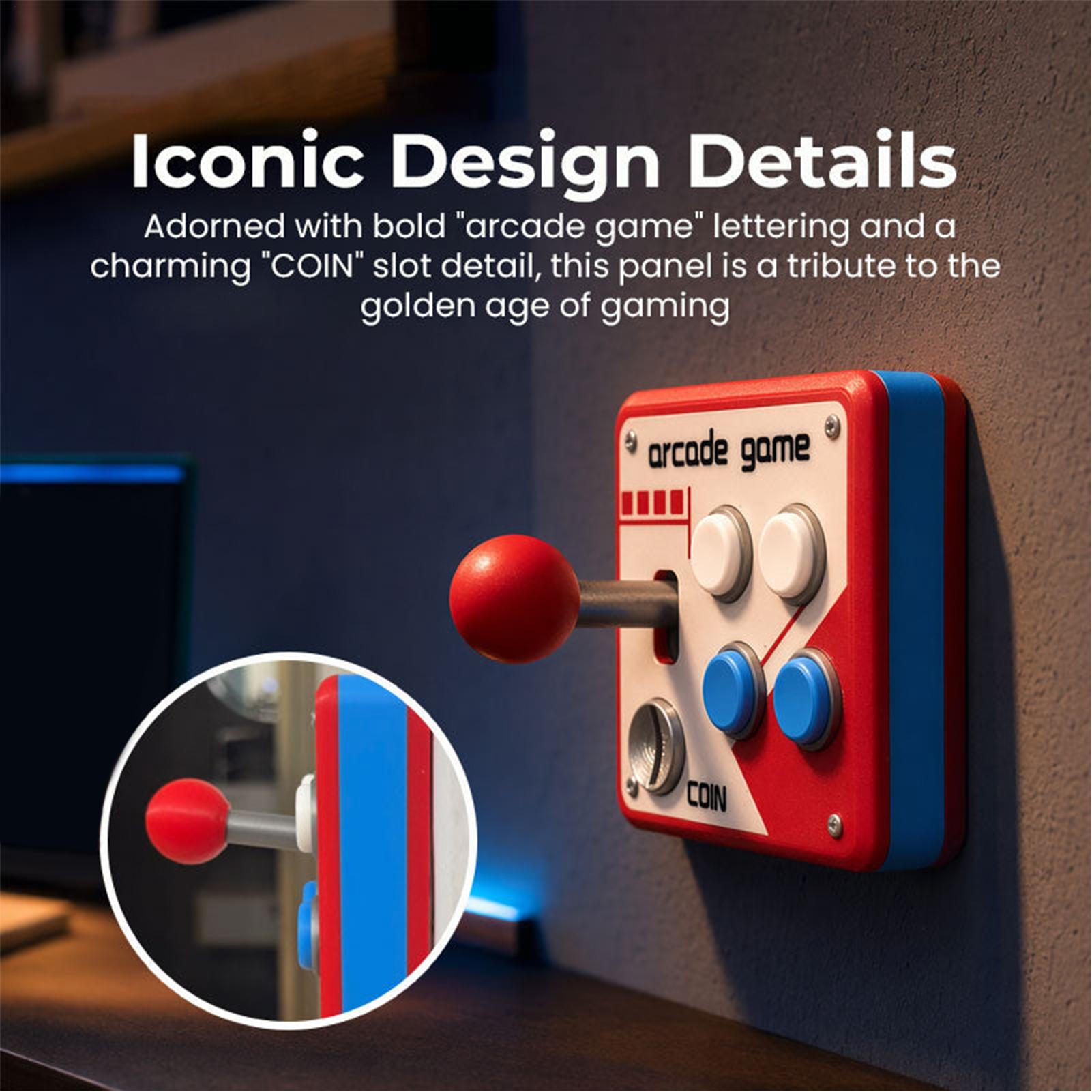 Creative Retro Arcade Game Lig - огляд і ціна Gaming Accessories Decor