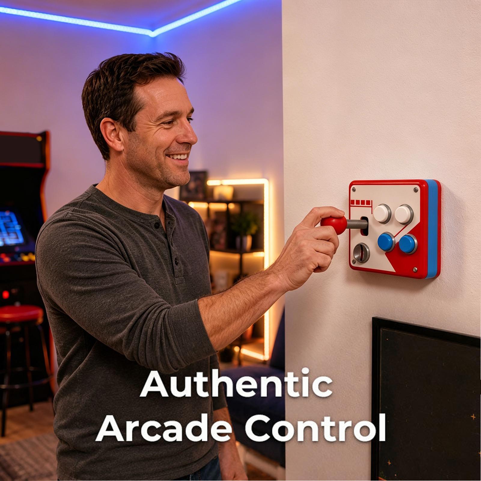 Creative Retro Arcade Game Lig - огляд і ціна Gaming Accessories Decor