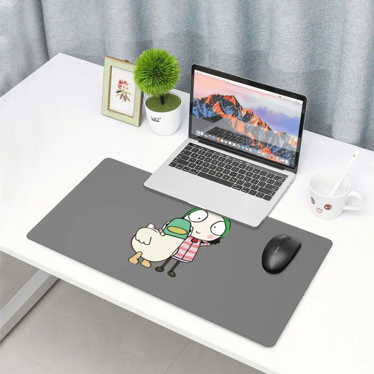Large Mouse Pad Sarah And Duck - огляд і ціна Gaming Accessories To Have