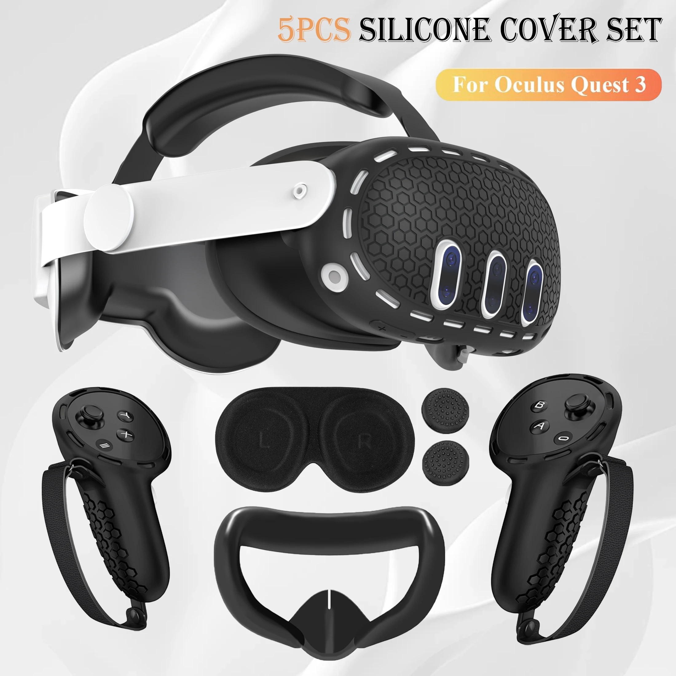 Silicone Cover Set for Oculus/ - огляд і ціна Controller Grip Cover
