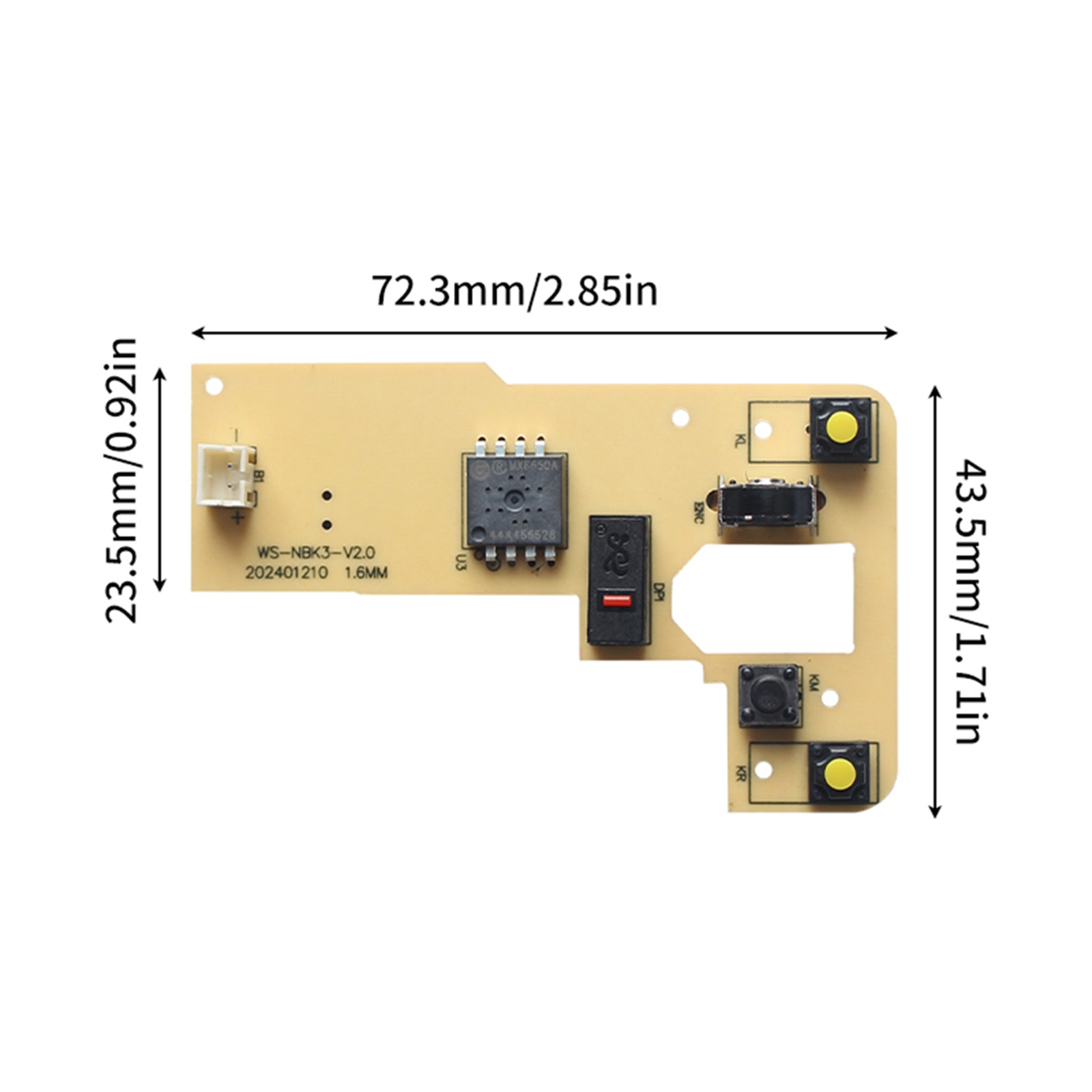 1 Set DIY Wireless Mouse Print - огляд і ціна Gaming Hardware And Accessories