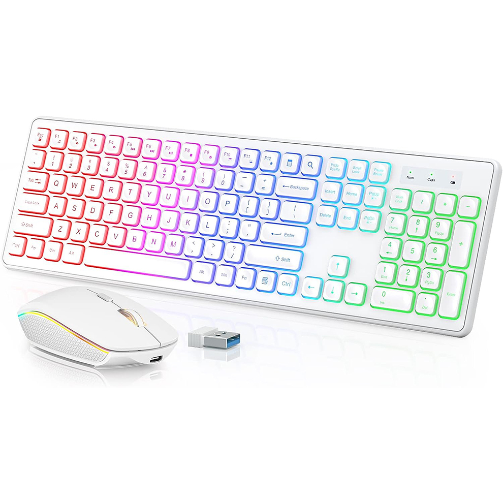 Backlit Wireless Keyboard and  - огляд і ціна Gaming Accessories Combo